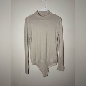 Abercrombie & Fitch Soft A&F Cozy Mock Neck Bodysuit